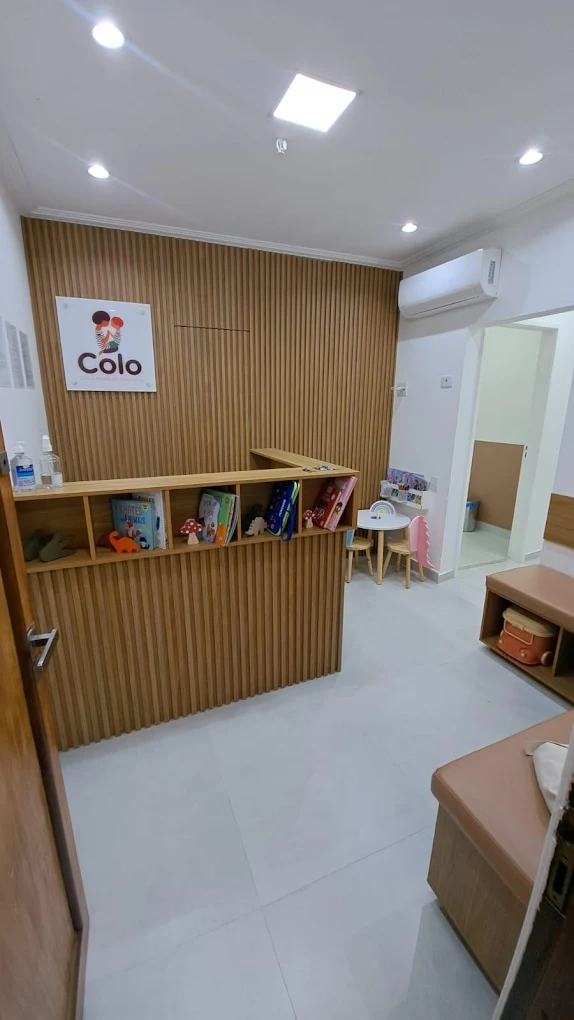 Recepção da Clínica Colo